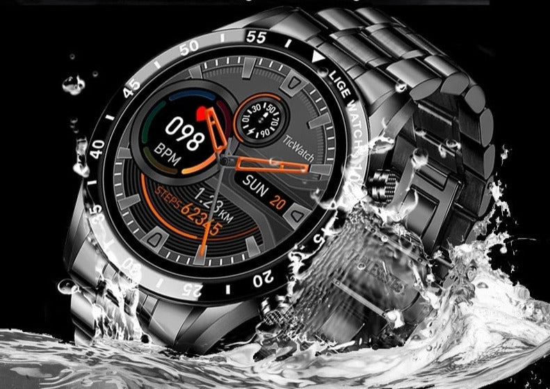 Montre Connectée Luxe 4G - Pour Appels et Connectivité avec Style