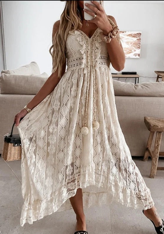 Robe Longue d’Été Mara – Élégante & Chic pour Toutes Occasions – Soleilée