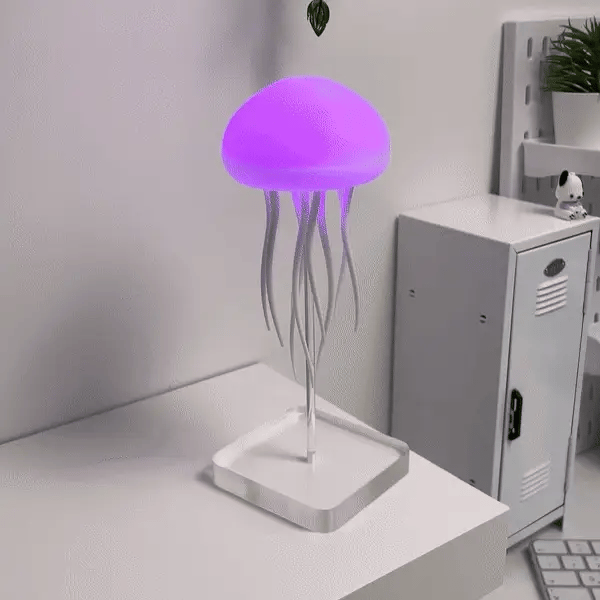Lampe Méduse LED Intelligente et Colorée – Effet Dansant et Hypnotique – JellyGlow