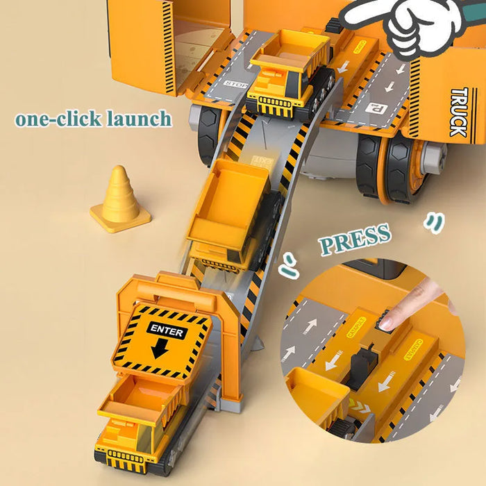Set de Jeu Véhicules de Construction - Éducatif et Interactif