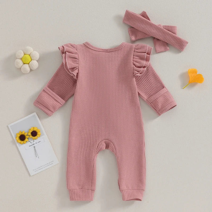 Sophie - Combinaison Bébé à Volants, Douce et Avec Détails Ludiques