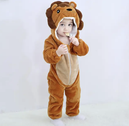 Petit Safari – Adorables Grenouillères Animalières pour Votre Petit