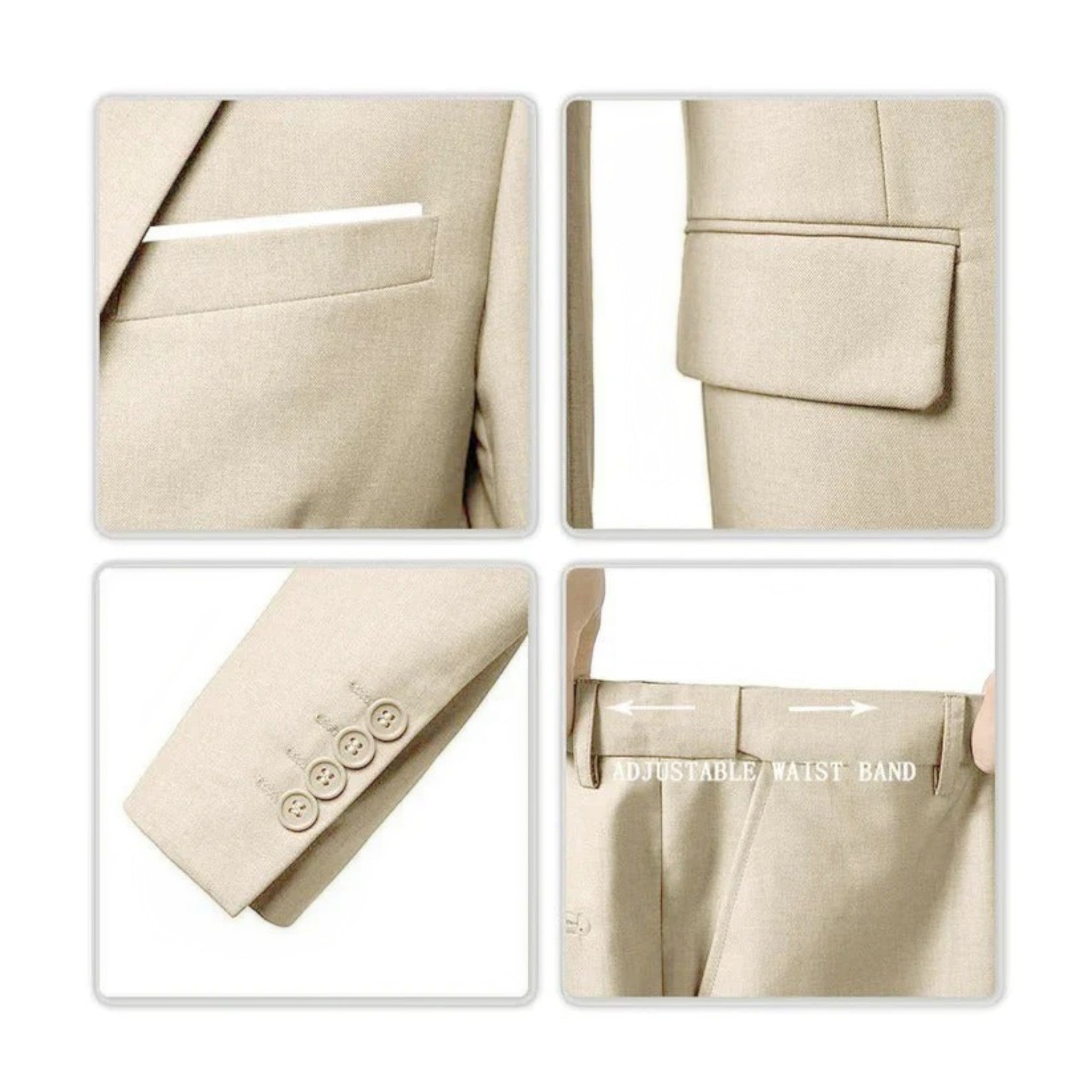 Lazare | Ensemble De Costume 3 Pièces Pour Hommes