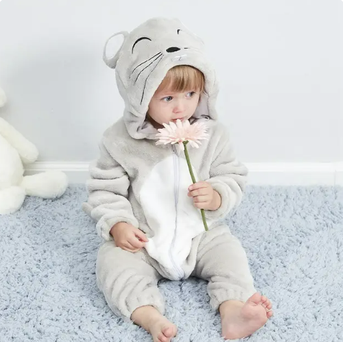 Petit Safari – Adorables Grenouillères Animalières pour Votre Petit