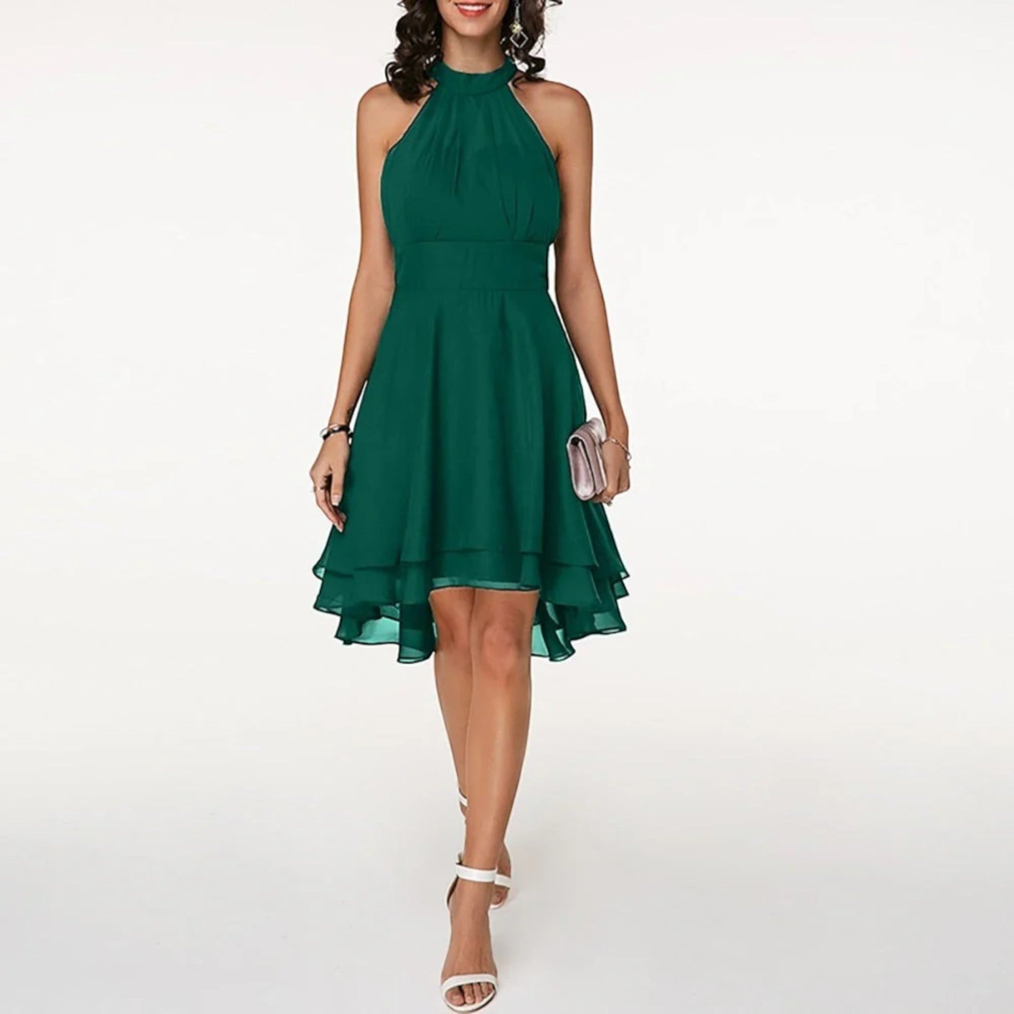 Elena | Robe De Cocktail Chic Pour Femme | Midi