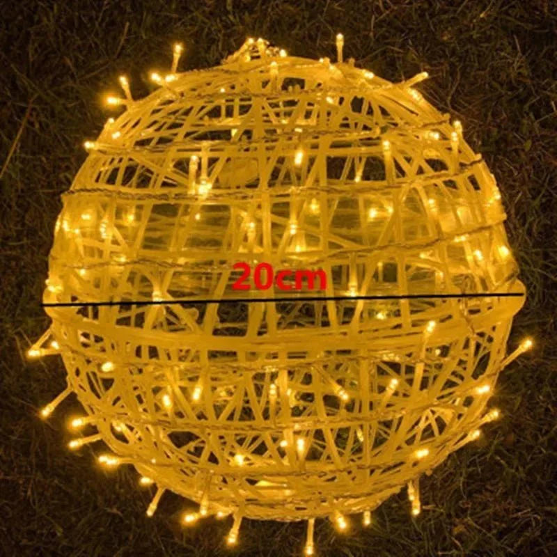 LumiSphère - Boules LED décoratives pour intérieur et extérieur