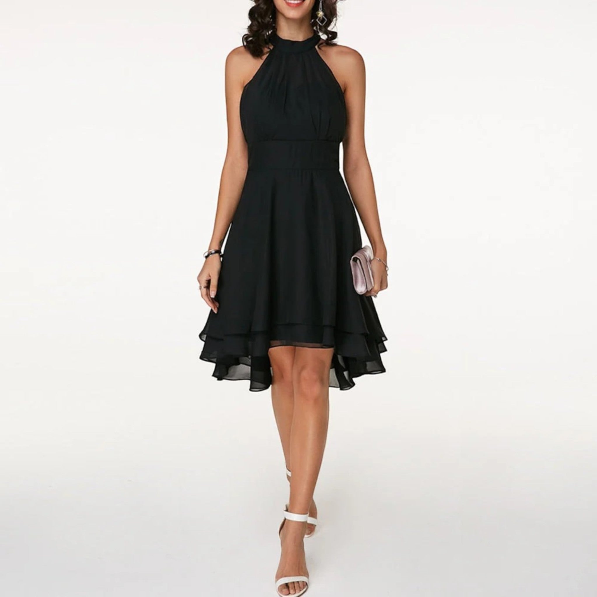 Elena | Robe De Cocktail Chic Pour Femme | Midi