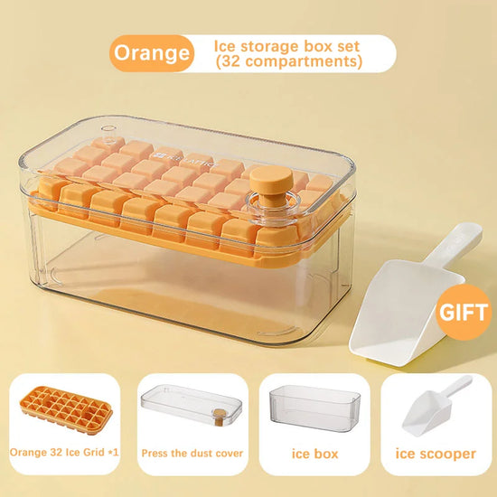 Bac à Glaçons en Silicone 32 Compartiments – Souple, Démoulage Facile & Sans BPA – FlexiFreeze