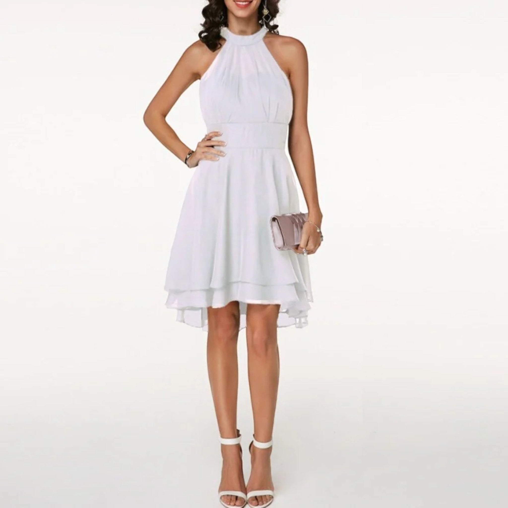 Elena | Robe De Cocktail Chic Pour Femme | Midi