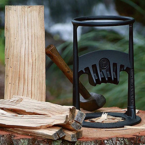 Fendeur de Bois - WoodSplitter - Sécurisé et Rapide - Idéal pour le Bois de Chauffage en Soirées d'Hiver
