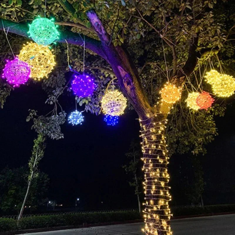 LumiSphère - Boules LED décoratives pour intérieur et extérieur