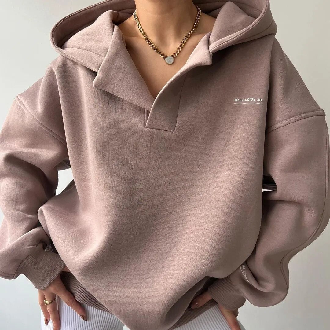 Céleste - Sweat à capuche décontracté pour femme