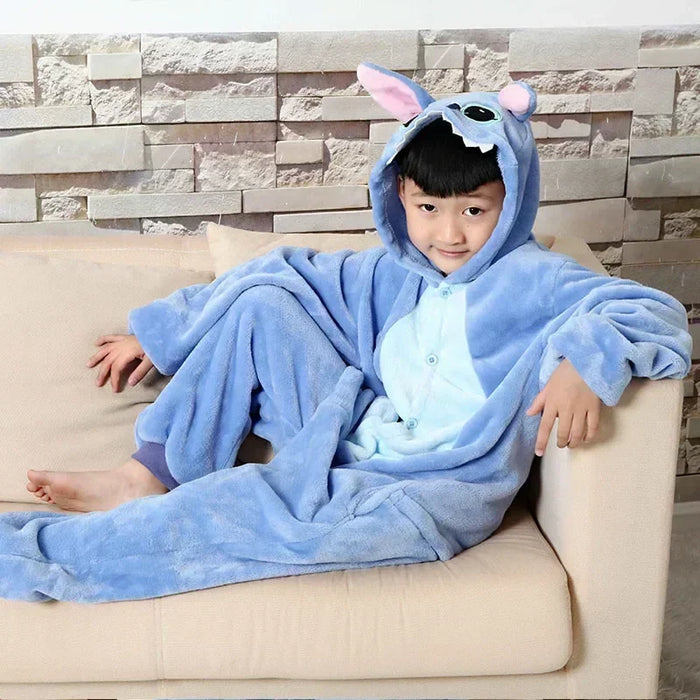 Stitch Onesie - Confortable et Pratique pour une Nuit de Sommeil Agréable