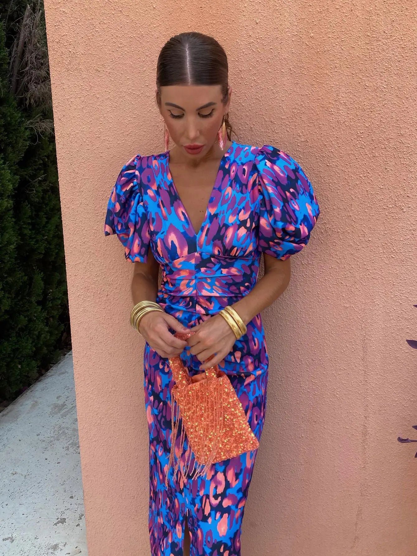 Chaveli | Robe D'Été Élégante À Manches Bouffantes Pour Femme | Maxi