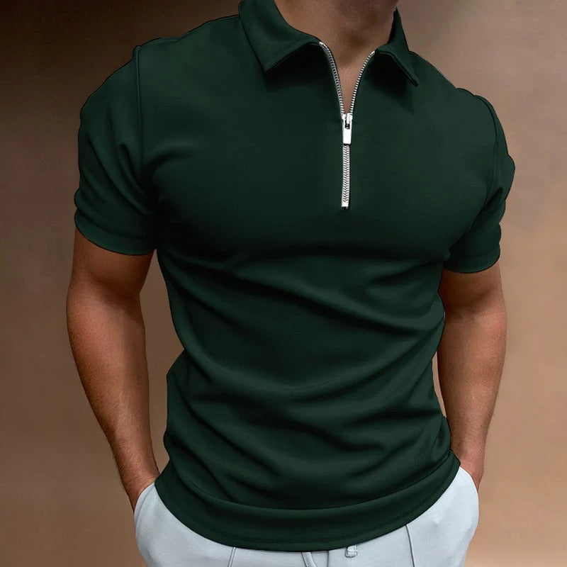 Polo Élégant de Couleur Unie – Confort et Style Quotidien – UniClass