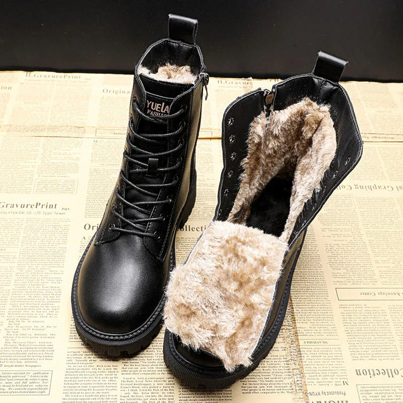 Bottes Fourrées pour un Confort Hivernal Extrême - Delphine