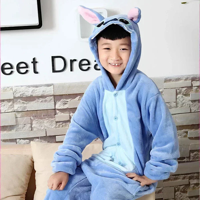 Stitch Onesie - Confortable et Pratique pour une Nuit de Sommeil Agréable