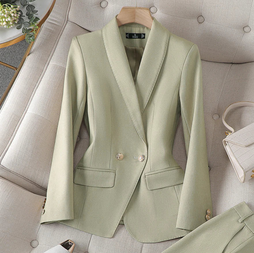 Élise - Ensemble blazer et pantalon pour femme