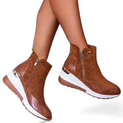 Sophie - Baskets montantes d'hiver confortables pour femme avec style et chaleur
