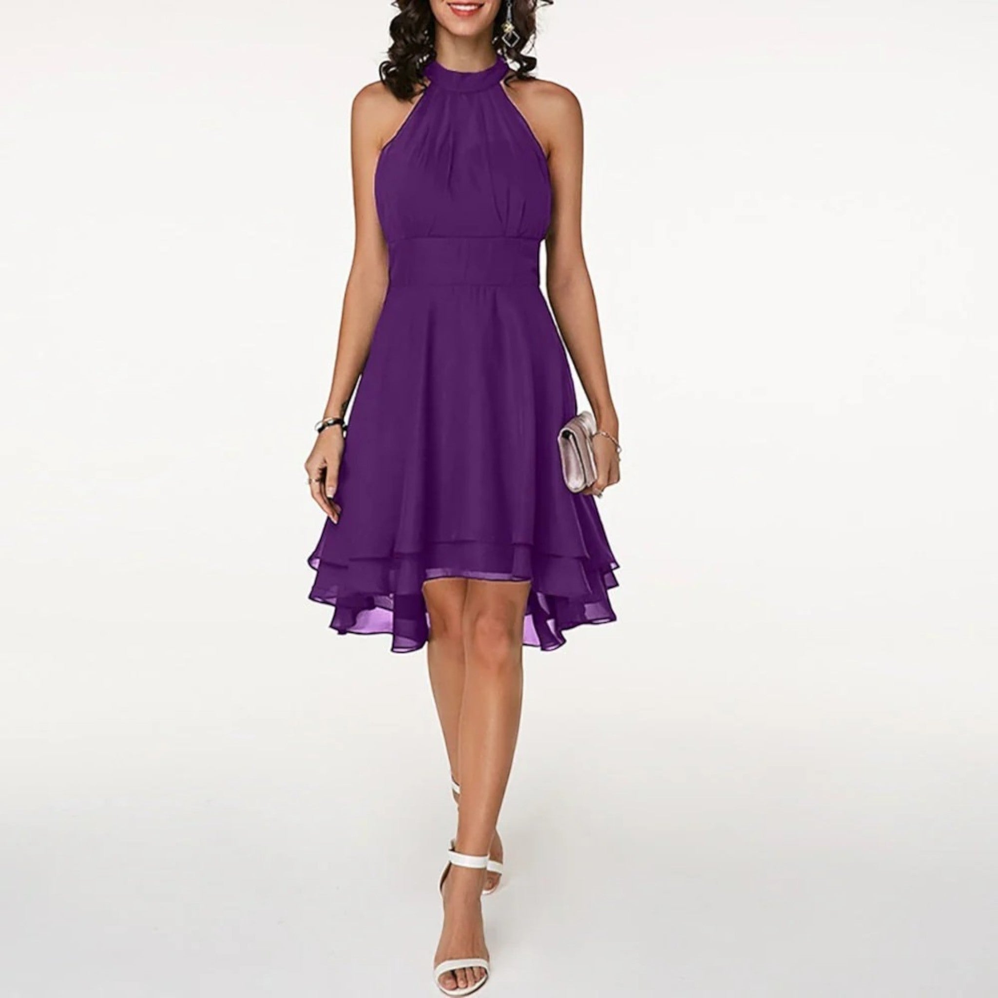 Elena | Robe De Cocktail Chic Pour Femme | Midi