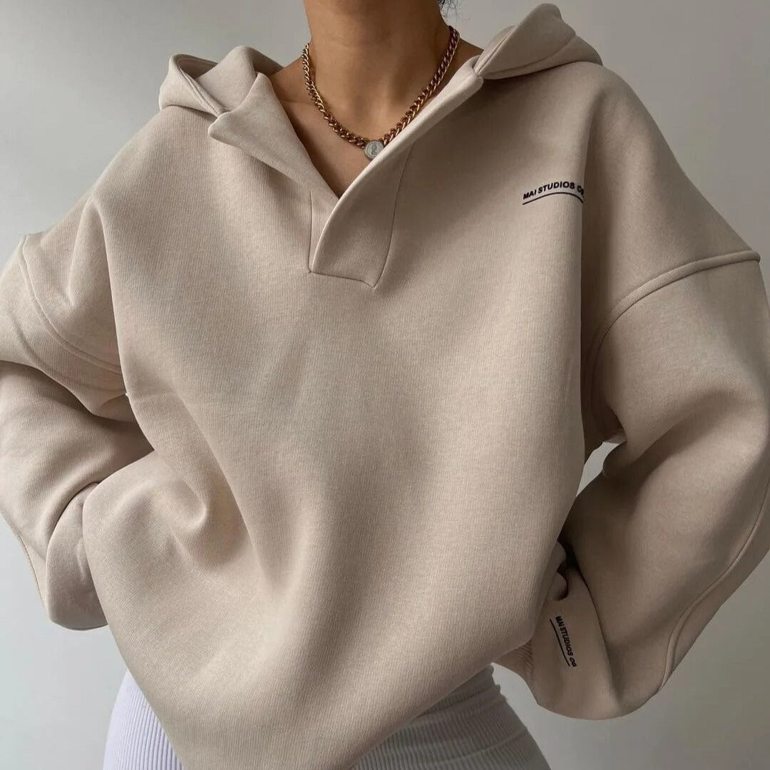 Céleste - Sweat à capuche décontracté pour femme