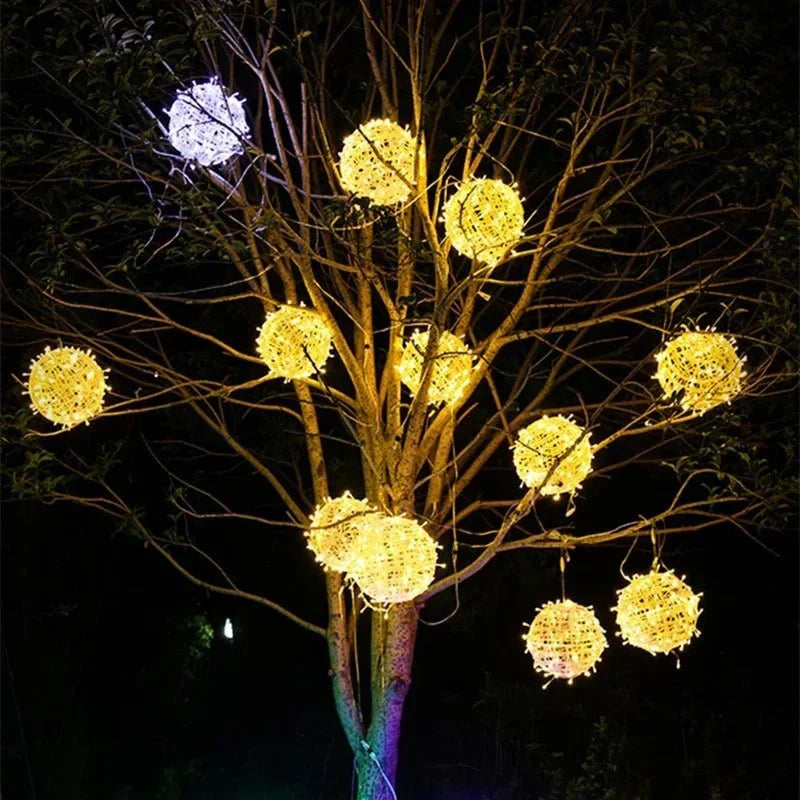 LumiSphère - Boules LED décoratives pour intérieur et extérieur