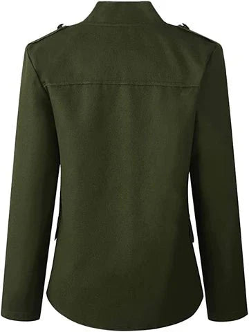 Isabelle - Blazer pour femme à col montant