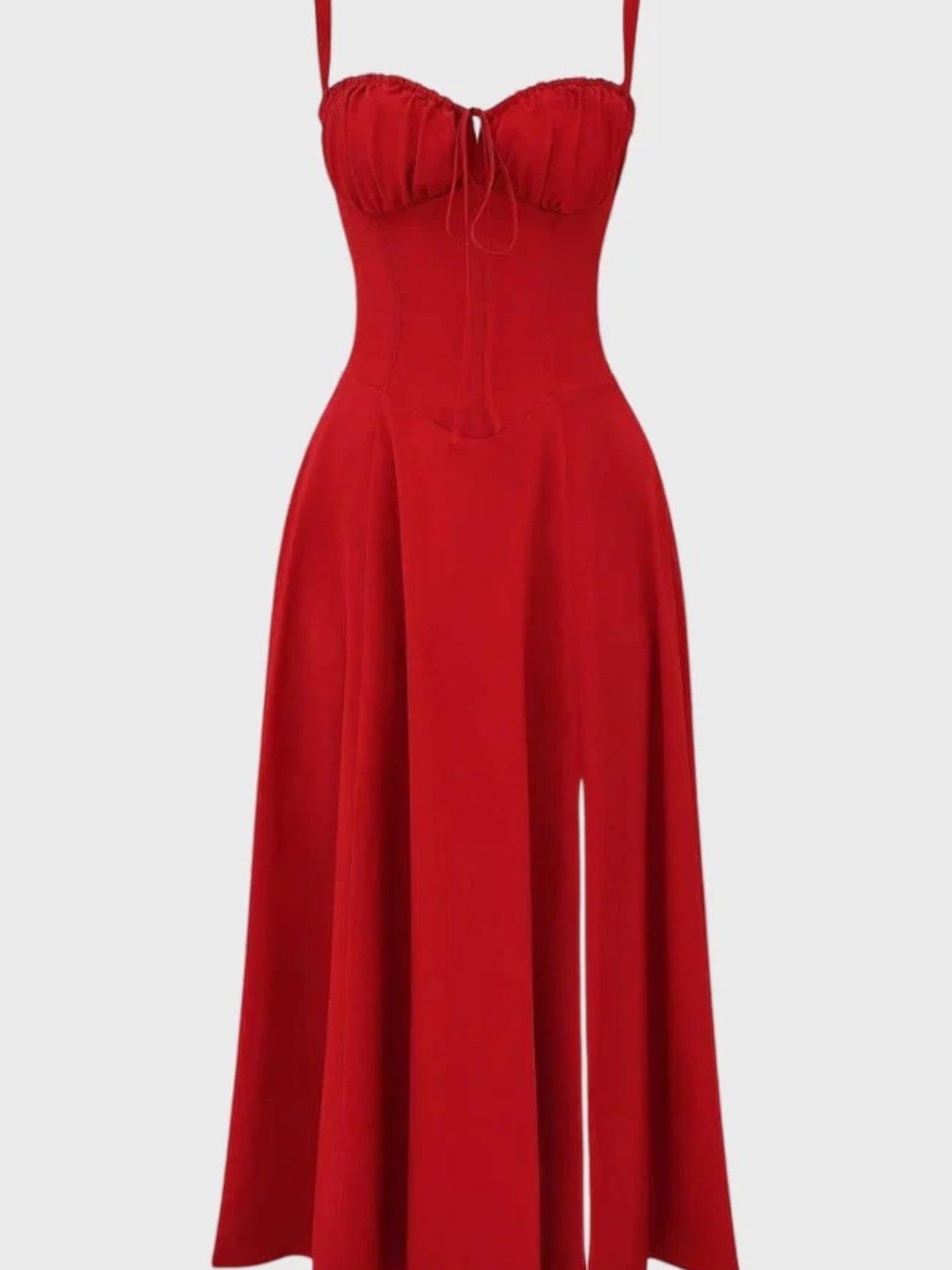 Sienna | Robe D'Été Fleurie Avec Fente Pour Femme | Midi