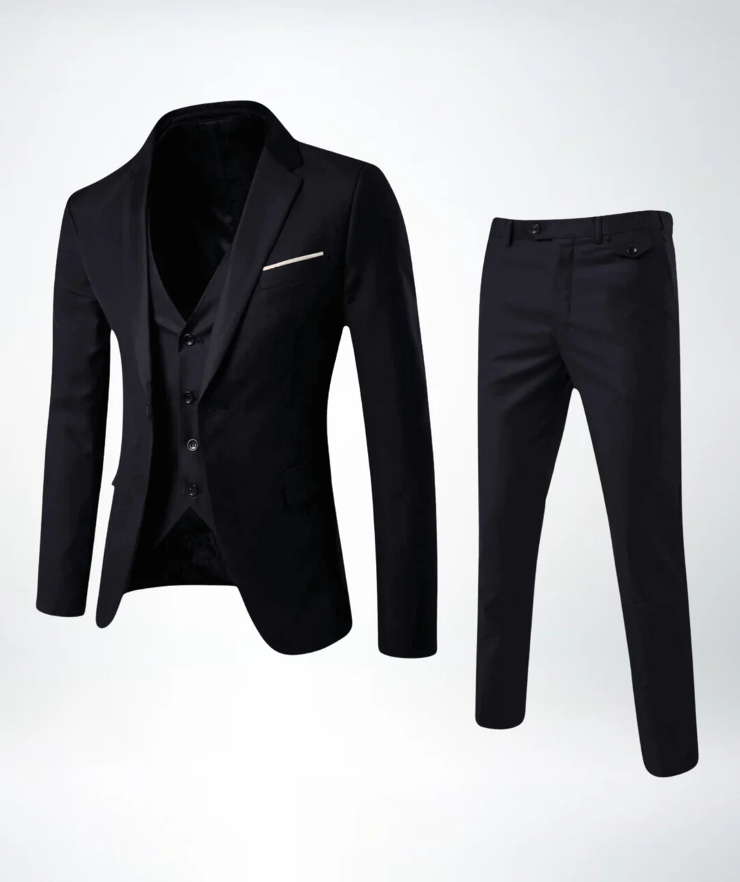 Costume Finn pour Homme – Ensemble Trois-Pièces avec Gilet, Élégance et Style