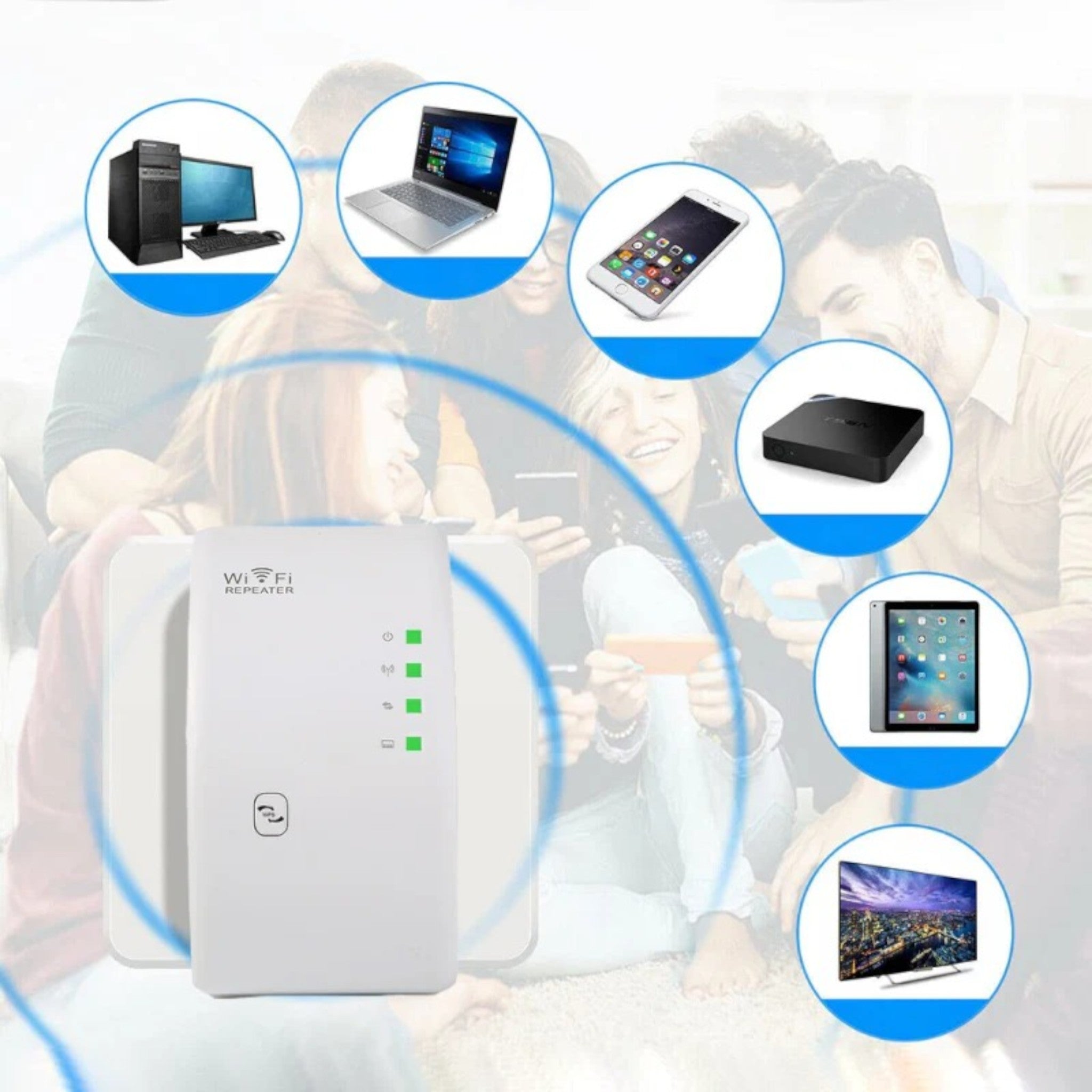 Link – Répéteur WiFi Sans Fil pour une Connexion Puissante – SignalBoost
