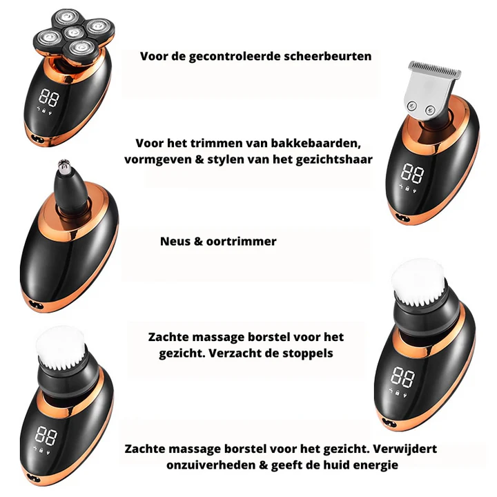 Tondeuse Sans Fil, Puissante & Étanche pour Homme – TrimForce