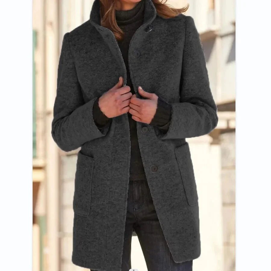 Charlotte - Manteau en laine élégant