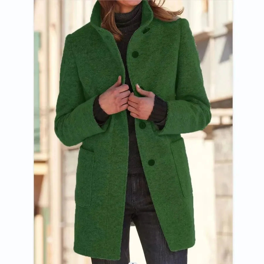 Charlotte - Manteau en laine élégant