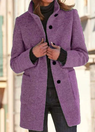 Charlotte - Manteau en laine élégant