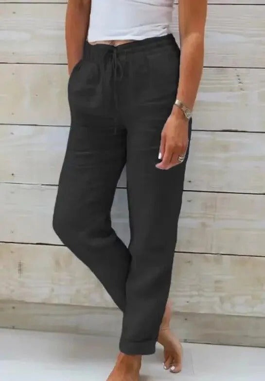 Pantalon Ample Stylé – Élégant, Confortable & Polyvalent – Flowza