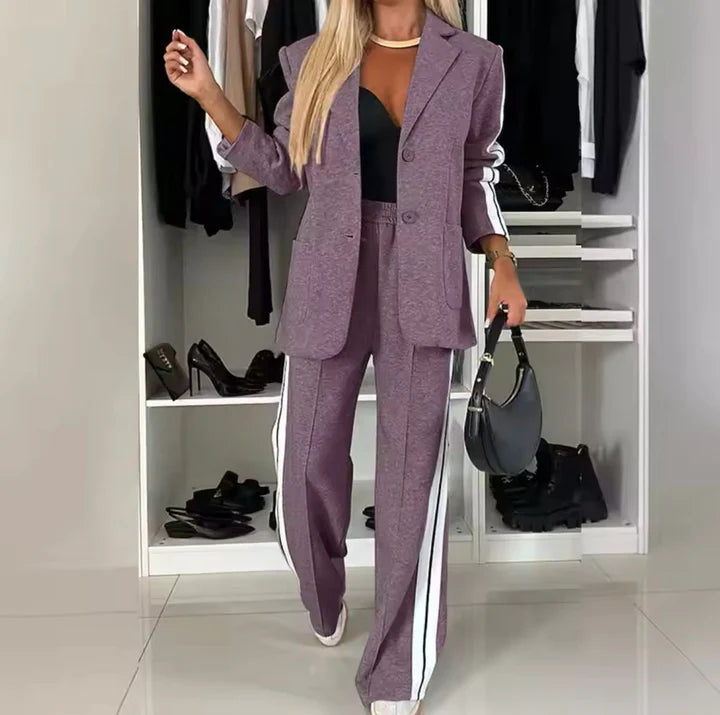 Ensemble Blazer Élégant pour Femme – Sophistication et Confort - Léa