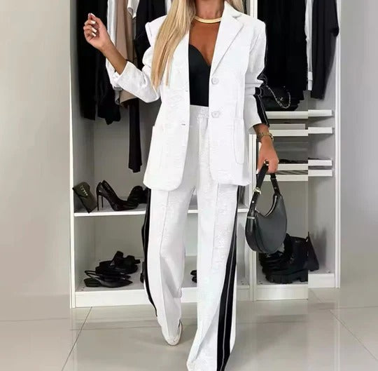 Ensemble Blazer Élégant pour Femme – Sophistication et Confort - Léa