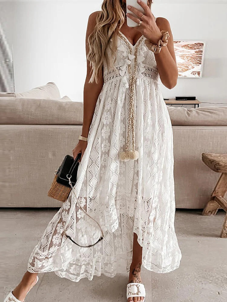 Robe Longue d’Été Mara – Élégante & Chic pour Toutes Occasions – Soleilée