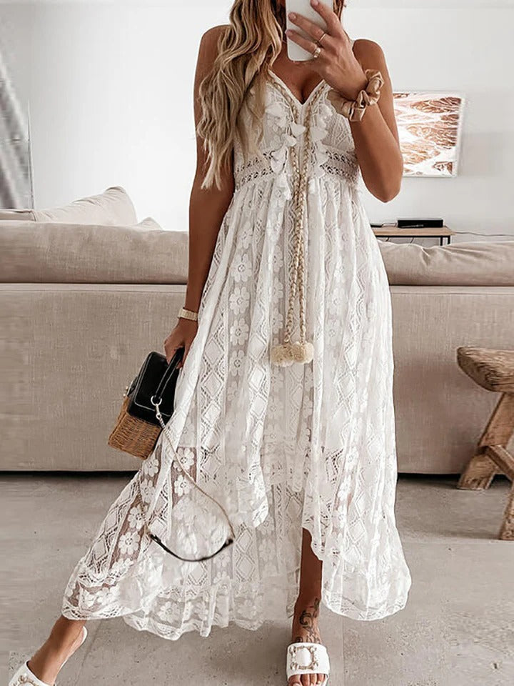 Robe Longue d’Été Mara – Élégante & Chic pour Toutes Occasions – Soleilée