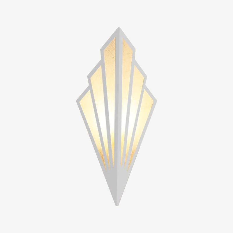 Applique Murale LED Triangulaire – Design Moderne en Métal Coloré