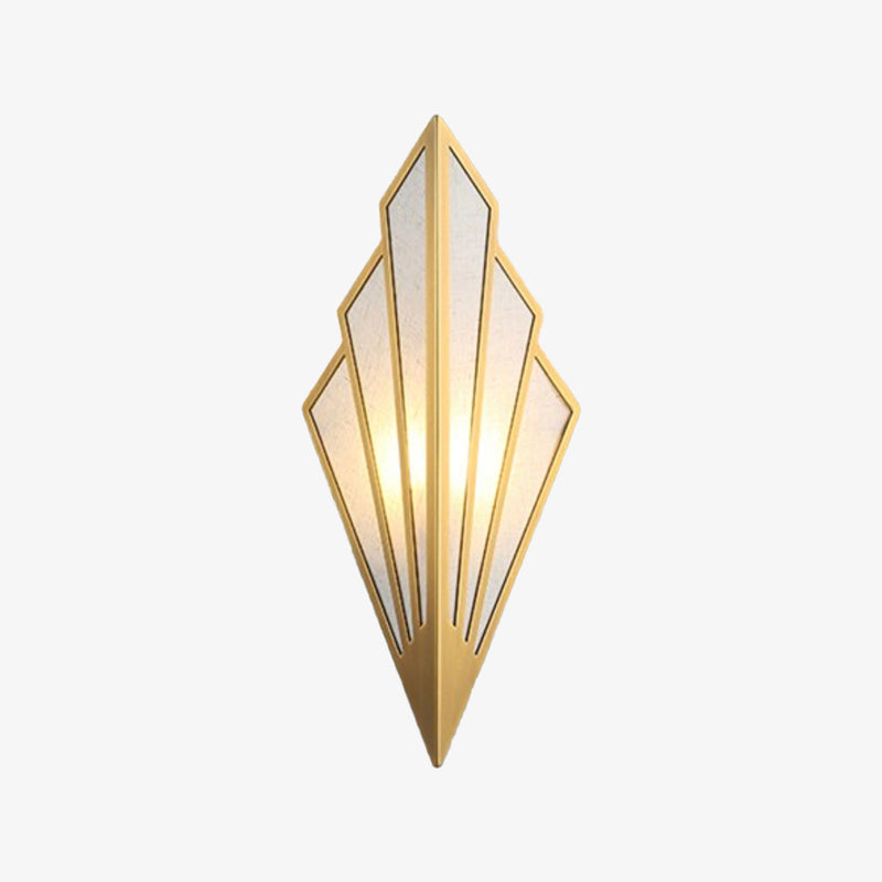 Applique Murale LED Triangulaire – Design Moderne en Métal Coloré