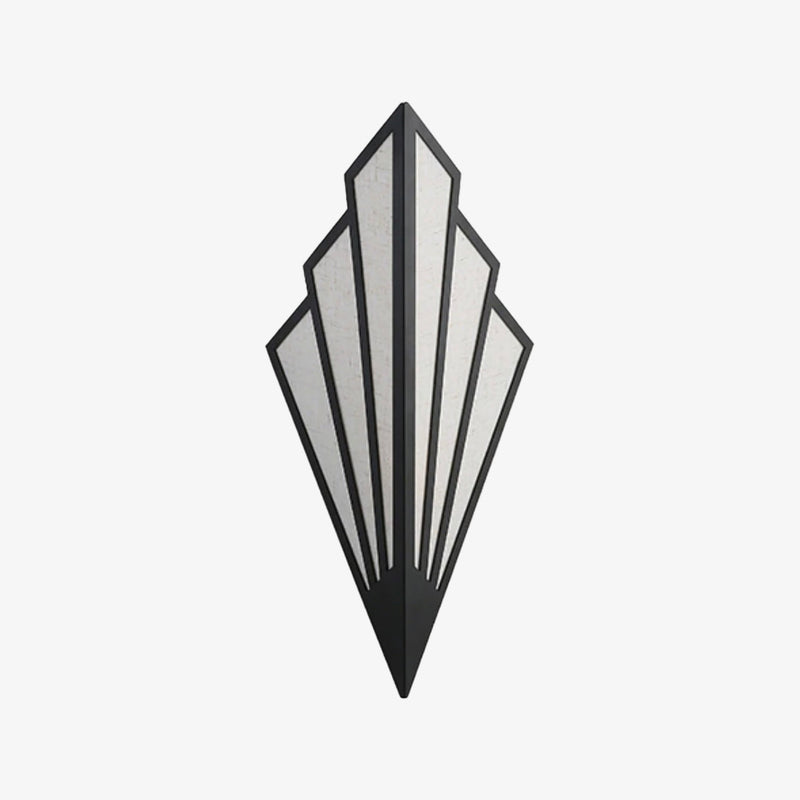 Applique Murale LED Triangulaire – Design Moderne en Métal Coloré