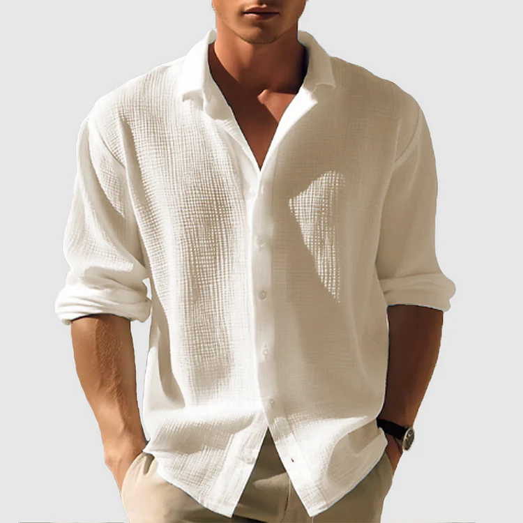 Chemise Boutonnée Décontractée pour Homme – Style Estival et Confort - Max