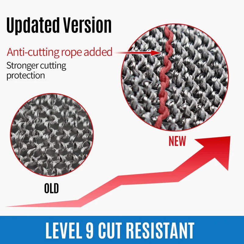 Gant de Sécurité - IronGrip - Durable - Design en Acier Inoxydable