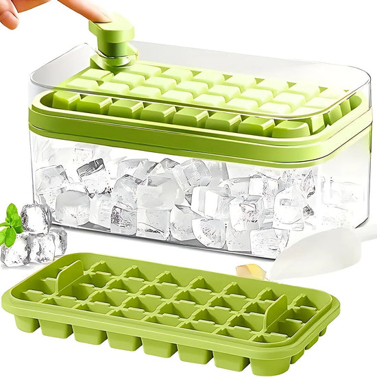 Bac à Glaçons en Silicone 32 Compartiments – Souple, Démoulage Facile & Sans BPA – FlexiFreeze