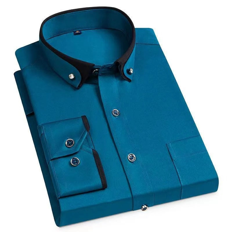 Chemise à Manches Longues pour un Style Printanier Intemporel 2025 – Marvin