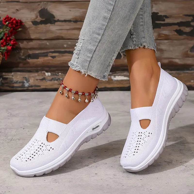 Baskets Femme à Enfiler – Confortables, Légères & Stylées – EasyLuxe