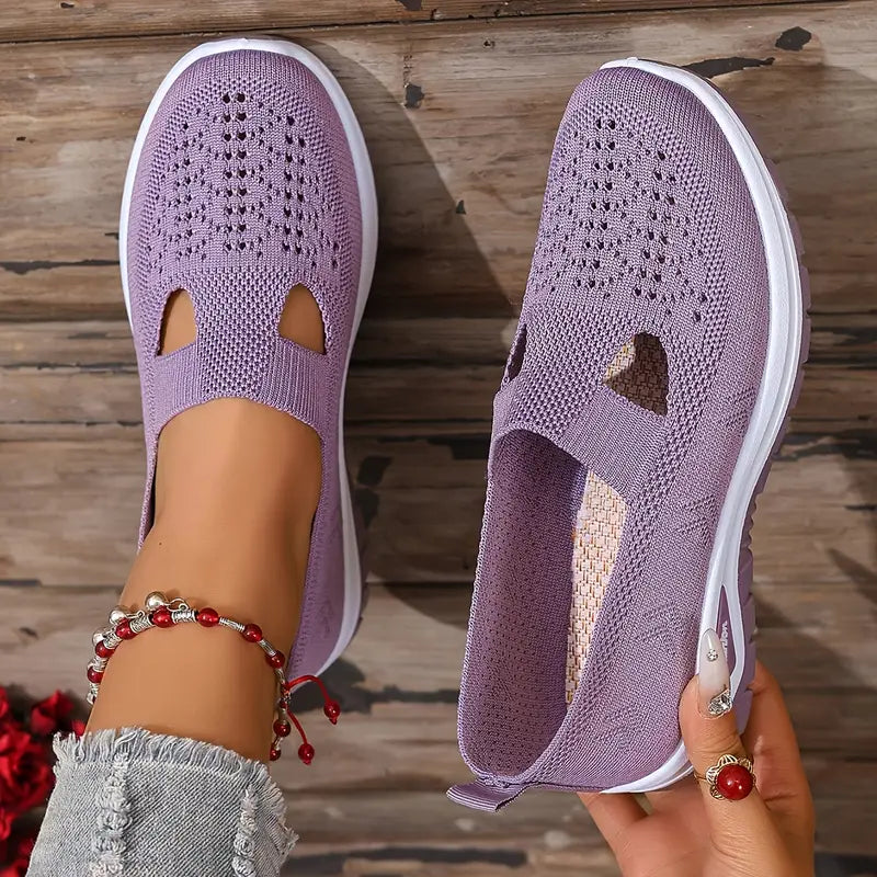Baskets Femme à Enfiler – Confortables, Légères & Stylées – EasyLuxe
