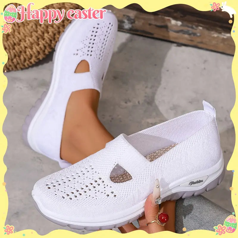 Baskets Femme à Enfiler – Confortables, Légères & Stylées – EasyLuxe