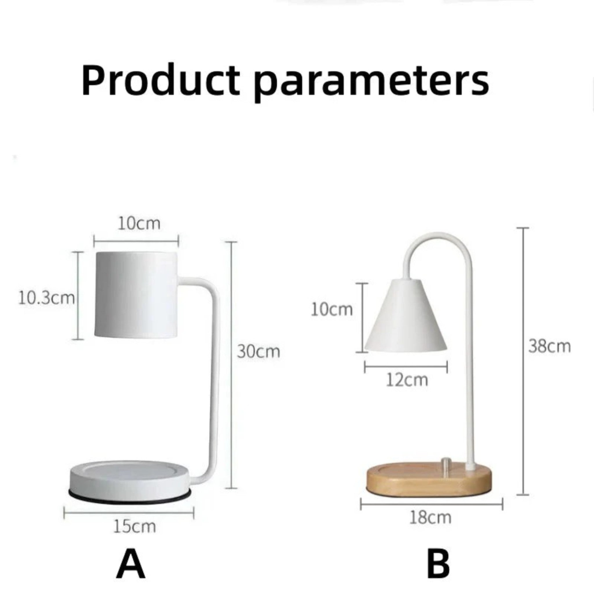 Collection de Lampes Chauffe-Bougie Élégantes – Marcela
